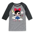 thumbnail image 1 of LOL Surprise! - Fanime Kawaii - Toddler And Youth Raglan Graphic T-Shirt, 1 of 4