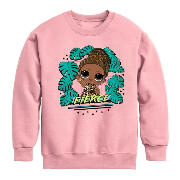 LOL Surprise! - Fierce - Toddler And Youth Crewneck Fleece Sweatshirt