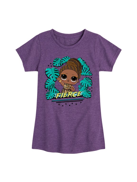 LOL Surprise! - Fierce - Toddler And Youth Girls Short Sleeve Graphic T-Shirt