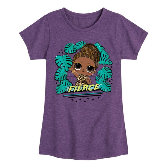 LOL Surprise! - Fierce - Toddler And Youth Girls Short Sleeve Graphic T-Shirt