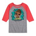 thumbnail image 1 of LOL Surprise! - Fierce - Toddler And Youth Raglan Graphic T-Shirt, 1 of 6