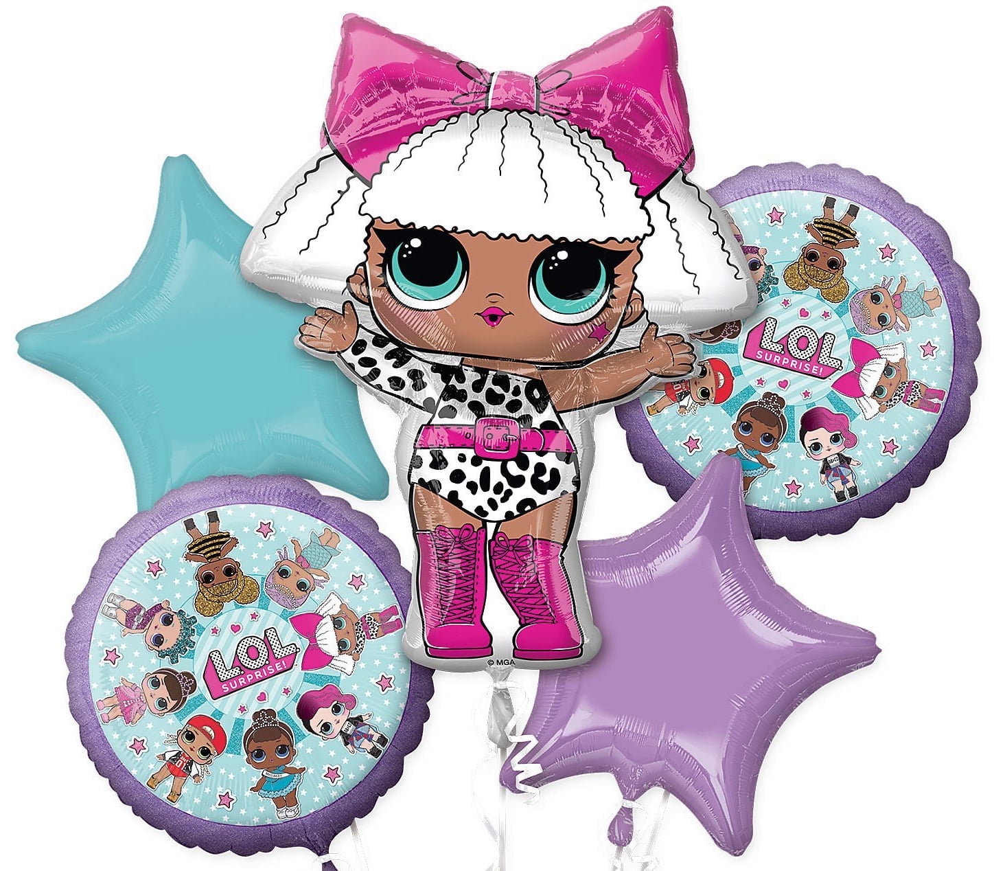 ANAGRAM LOL Surprise Foil Balloon Bouquet