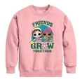 thumbnail image 1 of LOL Surprise! - Friends Grow Together - Toddler And Youth Crewneck Fleece Sweatshirt, 1 of 4