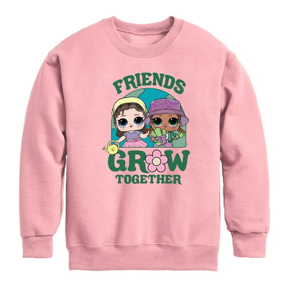 LOL Surprise! - Friends Grow Together - Toddler And Youth Crewneck Fleece Sweatshirt