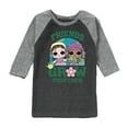 thumbnail image 1 of LOL Surprise! - Friends Grow Together - Toddler And Youth Raglan Graphic T-Shirt, 1 of 4