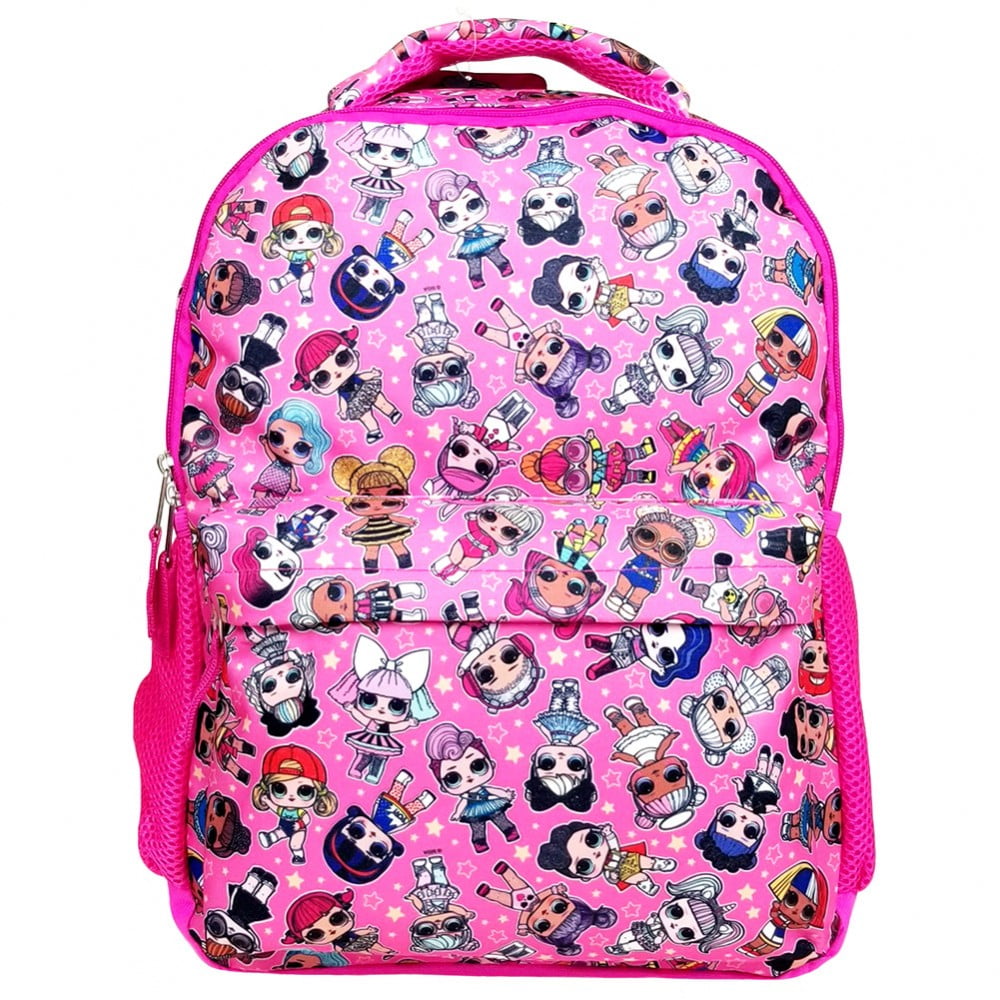 L.O.L. Surprise lol Girls School Book bag Backpack Lunch Box Set Doll Kids  Gift - Walmart.com
