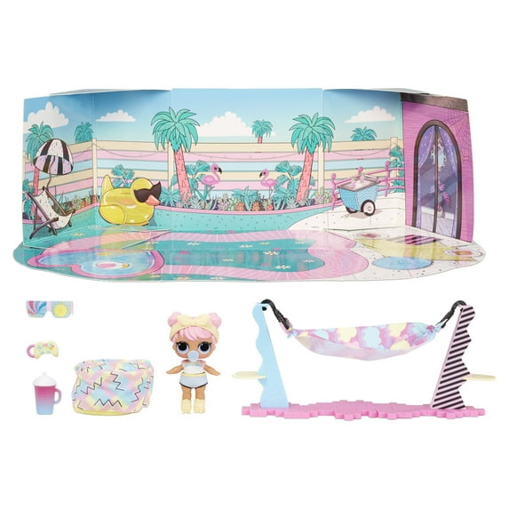 LOL Surprise Furniture Chill Patio With Dawn Doll, Great Gift for Kids Ages 4+