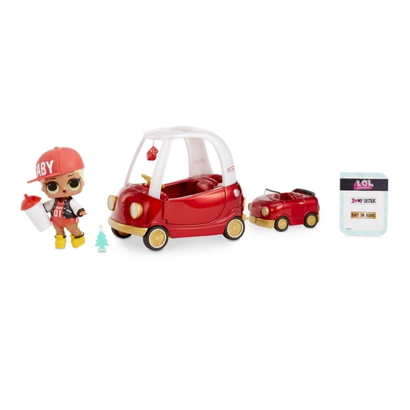 Poupées L.O.L. Surprise! X Charlotte Aux Fraises – 6 Personnages Parfumés, 7 Surprises, Maison Fraise Transformable – Dès 4 Ans