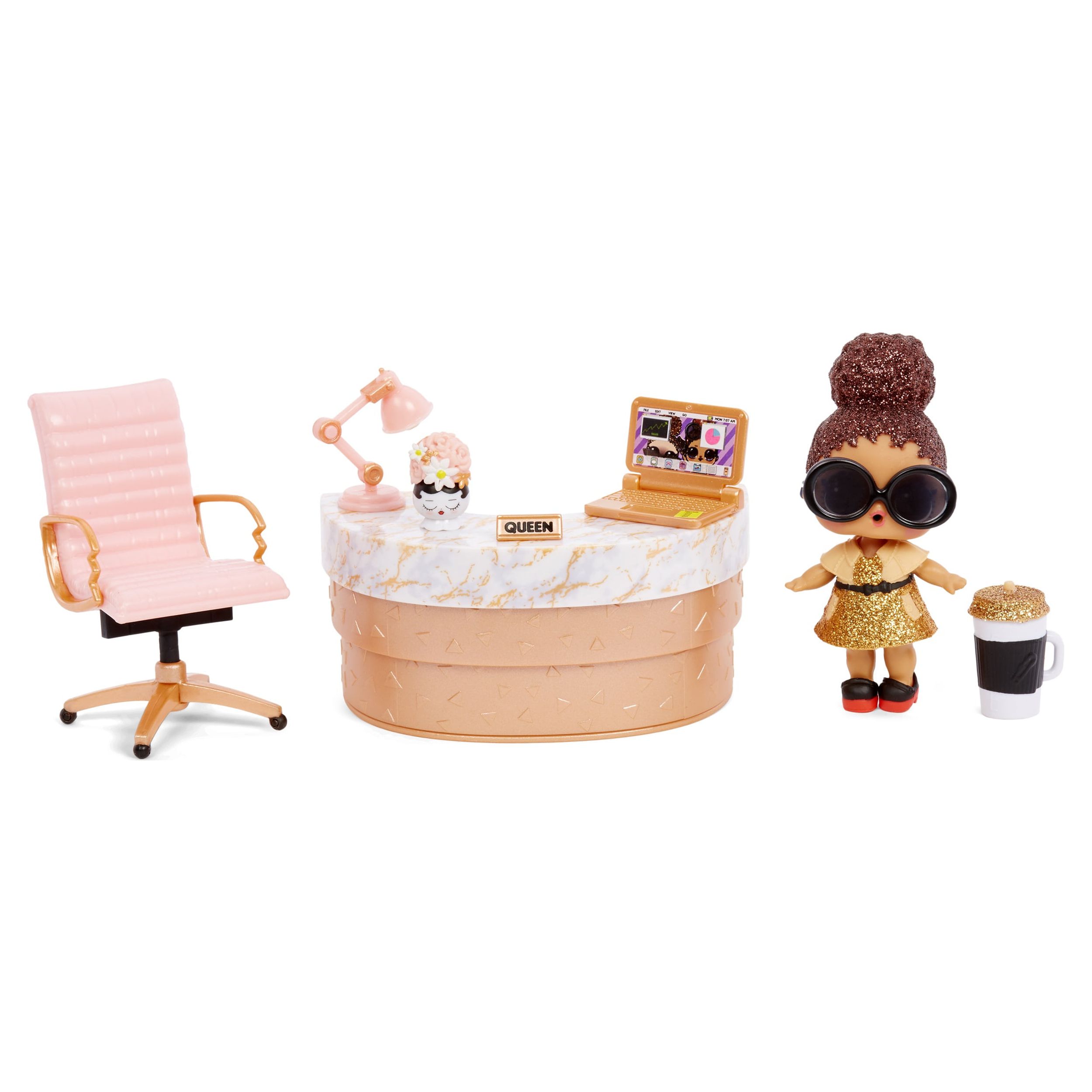LOL Surprise Furniture School Office With Boss Queen & 10+ Surprises, Great Gift for Kids Ages 4+ - image 1 of 7