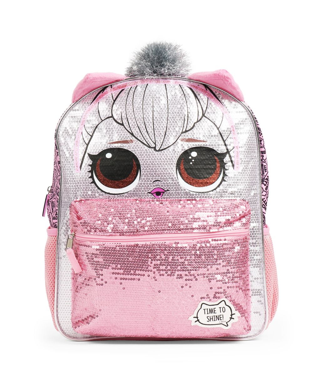 LOL Surprise Girls Backpack Queen Kitty Pink Glitter Backpack 16 inch 6480f442 673d 4e45 b60b 187ec3982b20.e314cbbefc7ad149c1ec92459ebde944