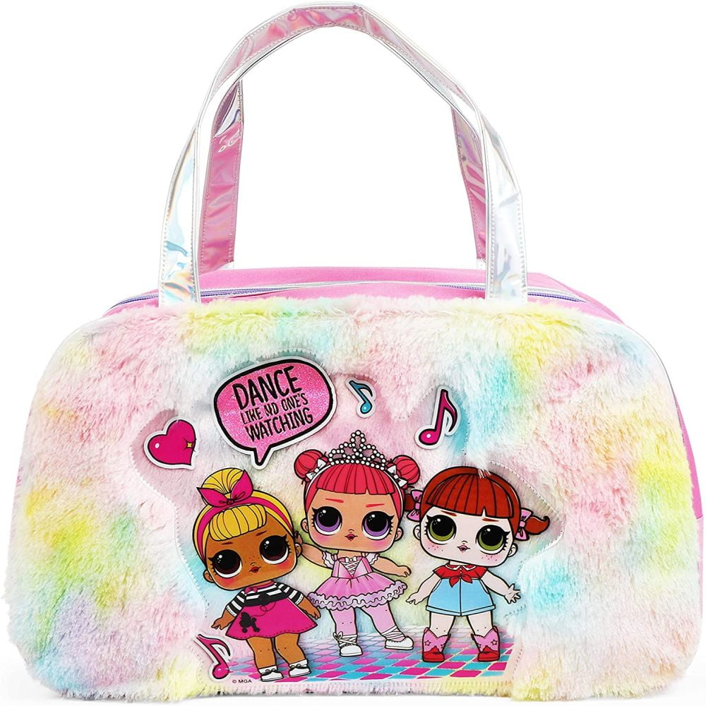 LOL Surprise Girls Duffle Bag Dance Travel and Gymnastics Tote Bag 18 inch f4ff7317 087a 49a7 ad2f 8e9d5a049199.49cc465a1807d9ba40a1b2f7381e34ef