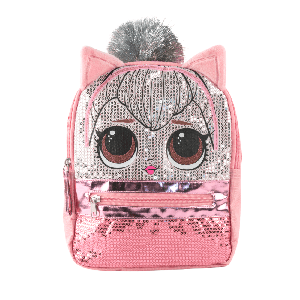 LOL Surprise Girls Mini Backpack Queen Kitty Pink Glitter Bookbag 10 inch 86220b03 5d14 4317 ab13 415a1a3ab93c.600bd8a27631c23f7fb0aca0c5a35ff7
