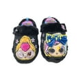 thumbnail image 1 of LOL Surprise Girls Plush Black BBs Run World Slippers House Shoes Scuffs 13-1, 1 of 5