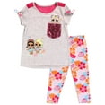 thumbnail image 1 of LOL Surprise Girls' Sequin Pocket T-Shirt and Leggings Set (Little Girls), 1 of 3