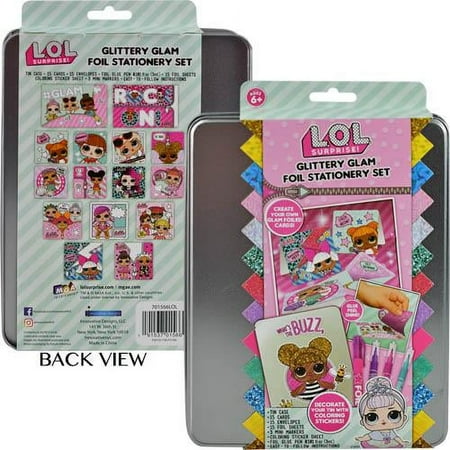 LOL Surprise Glitter Glam Stationery Set