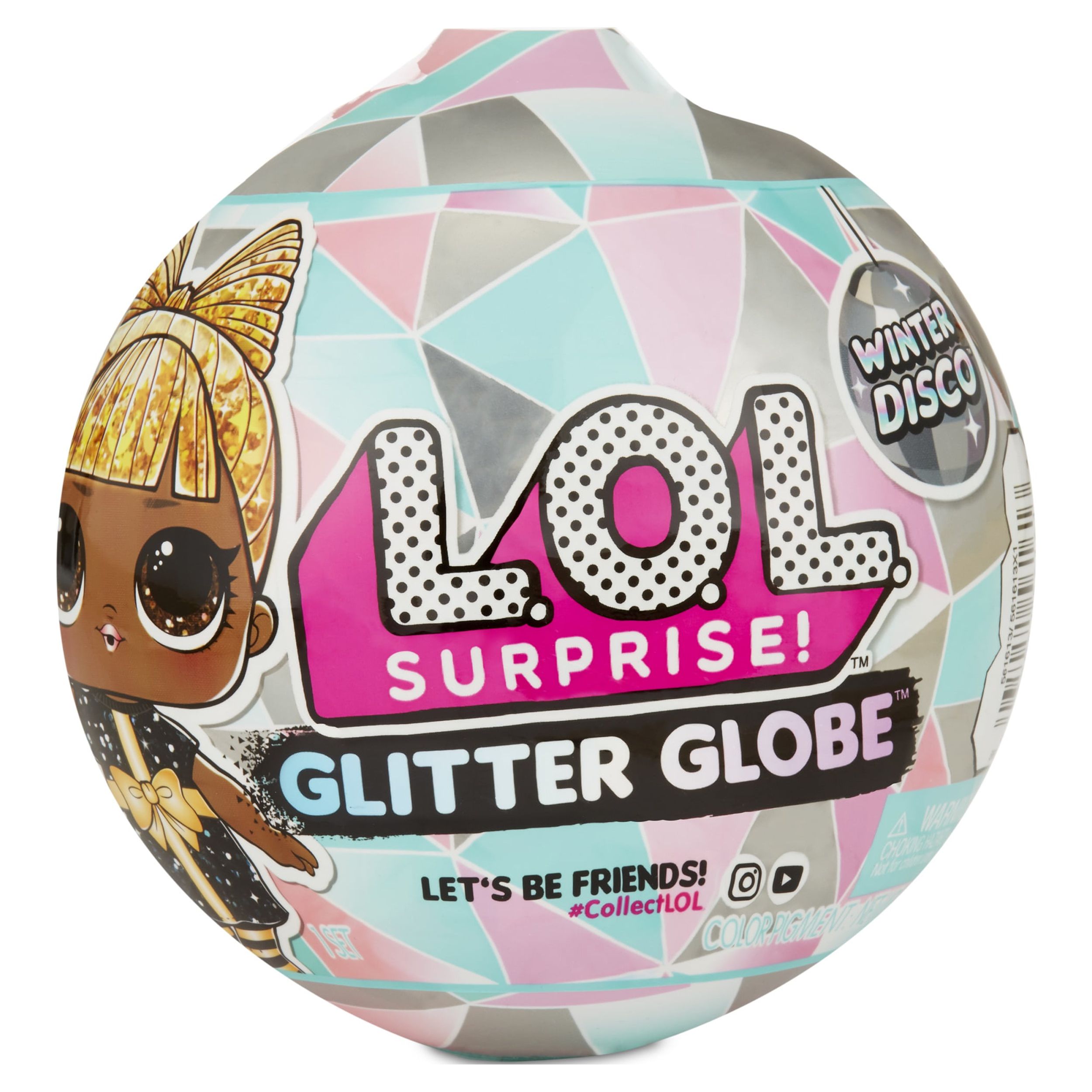 LOL Surprise Glitter Globe Doll Winter Disco Series, Great Gift for Kids Ages 4 5 6+ - image 1 of 6