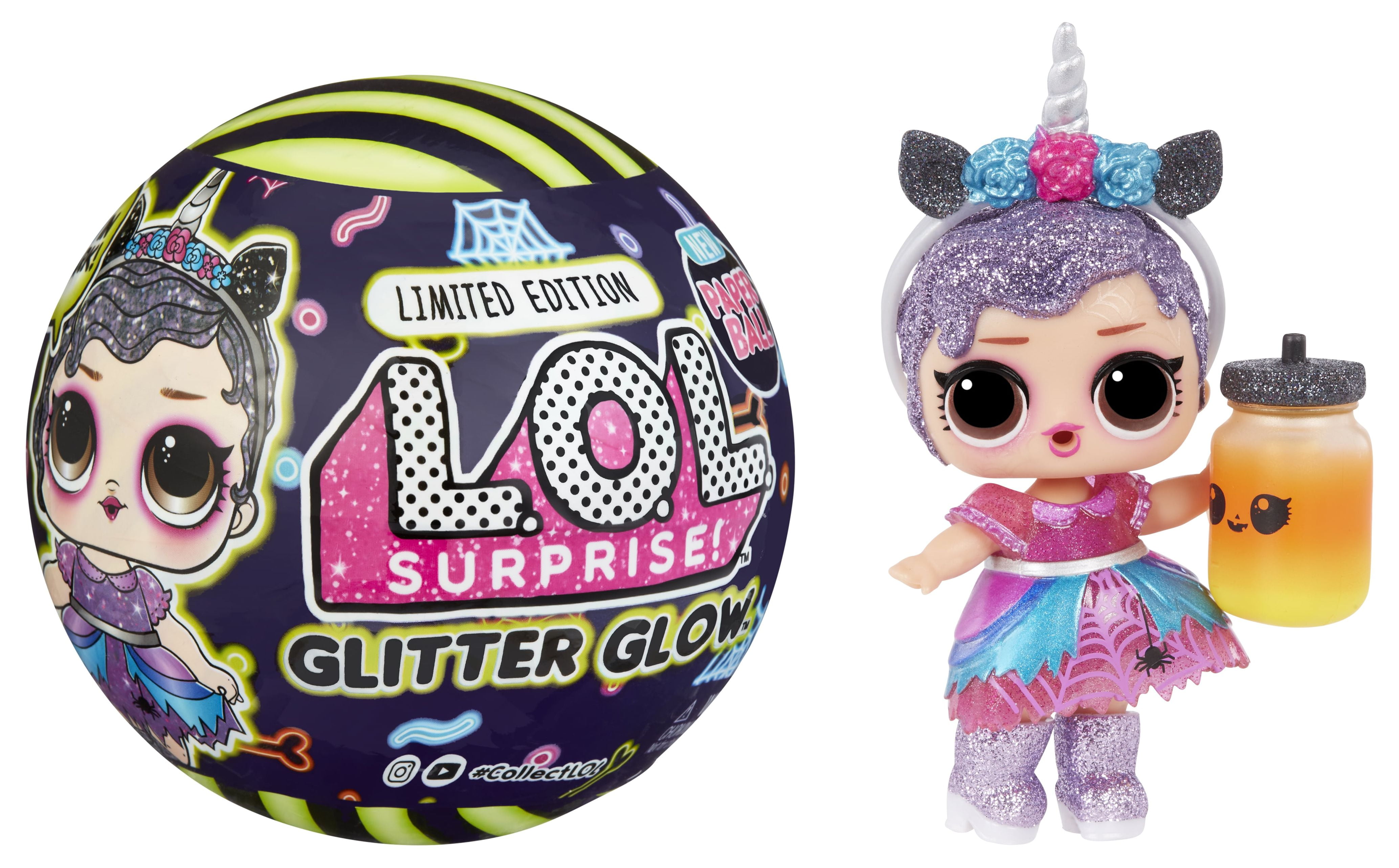 LOL Surprise Glitter DOLL Series 7 Surprises Outrageous Littles LOL Ball  NEW