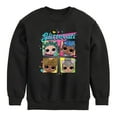 thumbnail image 1 of LOL Surprise! - Glitterati Retro Grid - Toddler And Youth Crewneck Fleece Sweatshirt, 1 of 5