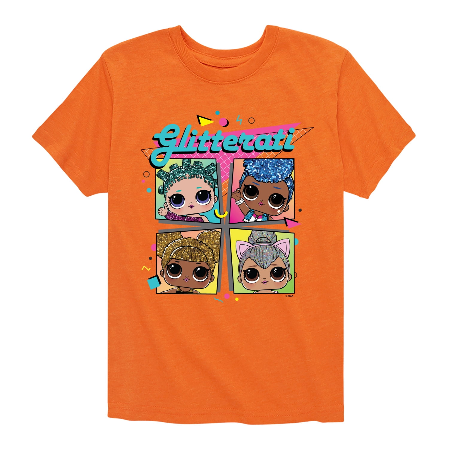 T-shirt LOL Surprise - Taille 5 Ans - Rose - 100% Coton - Neuf Avec étiquettes - Personnage Lola