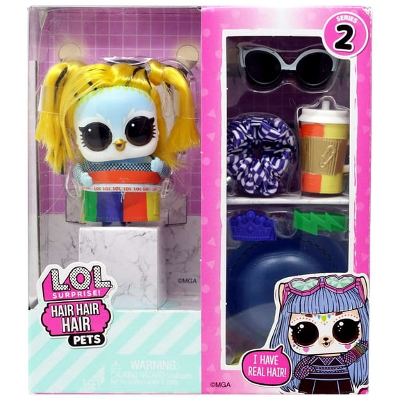 LOL Surprise Hair Hair Hair Series 2 Rappakeet Fashion Doll