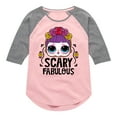 thumbnail image 1 of LOL Surprise! - Halloween - Scary Fabulous - Toddler & Youth Girls Raglan Graphic T-Shirt, 1 of 5
