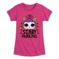thumbnail image 1 of LOL Surprise! - Halloween - Scary Fabulous - Toddler & Youth Girls Short Sleeve Graphic T-Shirt, 1 of 5