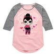 thumbnail image 1 of LOL Surprise! - Halloween - Spider Webs, Costumes, & Hearts - Toddler & Youth Girls Raglan Graphic T-Shirt, 1 of 4