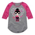 thumbnail image 1 of LOL Surprise! - Halloween - Spider Webs, Costumes, & Hearts - Toddler & Youth Girls Raglan Graphic T-Shirt, 1 of 4