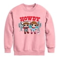 thumbnail image 1 of LOL Surprise! - Howdy Neon  - Toddler And Youth Crewneck Fleece Sweatshirt, 1 of 4