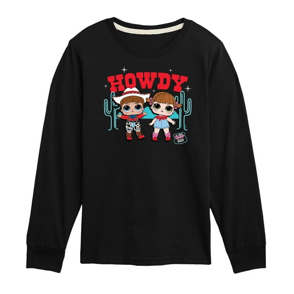 LOL Surprise! - Howdy Neon - Toddler And Youth Long Sleeve Graphic T-Shirt