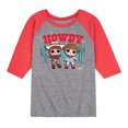 thumbnail image 1 of LOL Surprise! - Howdy Neon  - Toddler And Youth Raglan Graphic T-Shirt, 1 of 6