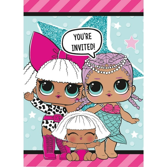 LOL Surprise Invitations (8)
