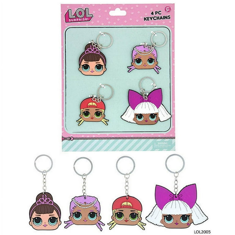LOL Surprise Keychains (4) - Walmart.com