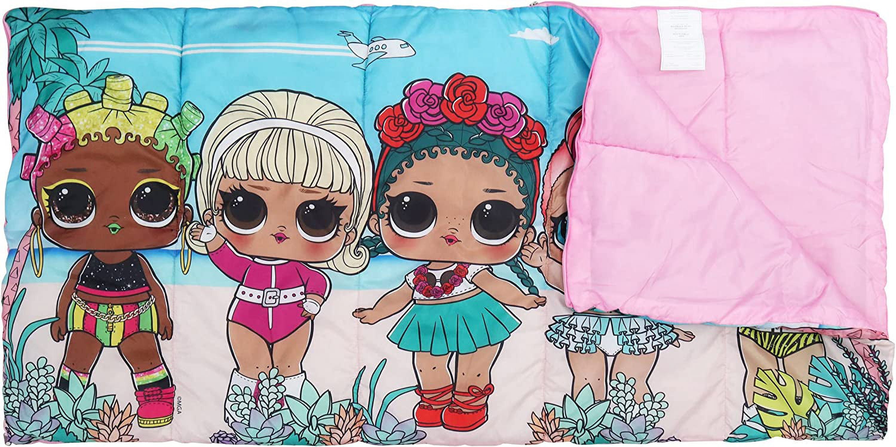 LOL Surprise Kids Weighted Slumber Bag 5lb MGA Entertainment Pink Walmart
