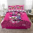 thumbnail image 1 of LOL Surprise Kids Full Bed in a Bag, Comforter and Sheets, Pink, MGA, 1 of 6