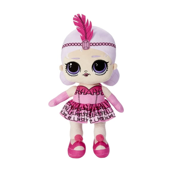 LOL Surprise Kids Showbaby Bedding Plush Cuddle and Decorative Pillow Buddy, Pink, MGA