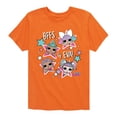 thumbnail image 1 of LOL Surprise! - LOL Bffs 4 Eva - Toddler And Youth Short Sleeve Graphic T-Shirt, 1 of 5