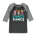thumbnail image 1 of LOL Surprise! - LOL Dance - Toddler And Youth Raglan Graphic T-Shirt, 1 of 6