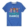 thumbnail image 1 of LOL Surprise! - LOL Dance - Toddler And Youth Short Sleeve Graphic T-Shirt, 1 of 5