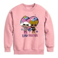 thumbnail image 1 of LOL Surprise! - LOL Heart - Toddler And Youth Crewneck Fleece Sweatshirt, 1 of 4