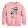 thumbnail image 1 of LOL Surprise! - LOL Hi Bae - Toddler And Youth Crewneck Fleece Sweatshirt, 1 of 4