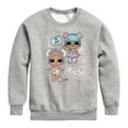 thumbnail image 1 of LOL Surprise! - LOL Hi Bae - Toddler And Youth Crewneck Fleece Sweatshirt, 1 of 5