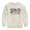 thumbnail image 1 of LOL Surprise! - LOL Red Blue Stars - Toddler And Youth Crewneck Fleece Sweatshirt, 1 of 5