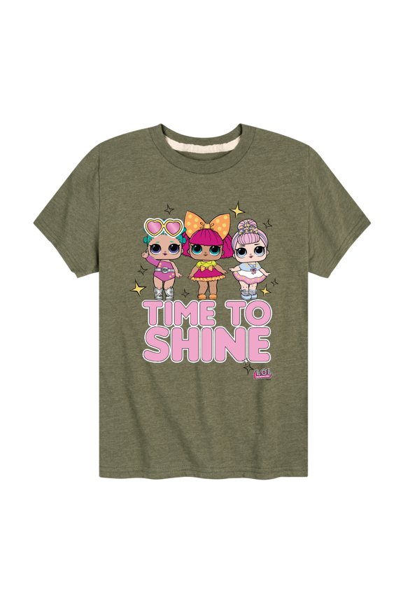 LOL Surprise! - LOL Time To Shine - Toddler And Youth Short Sleeve Graphic T-Shirt