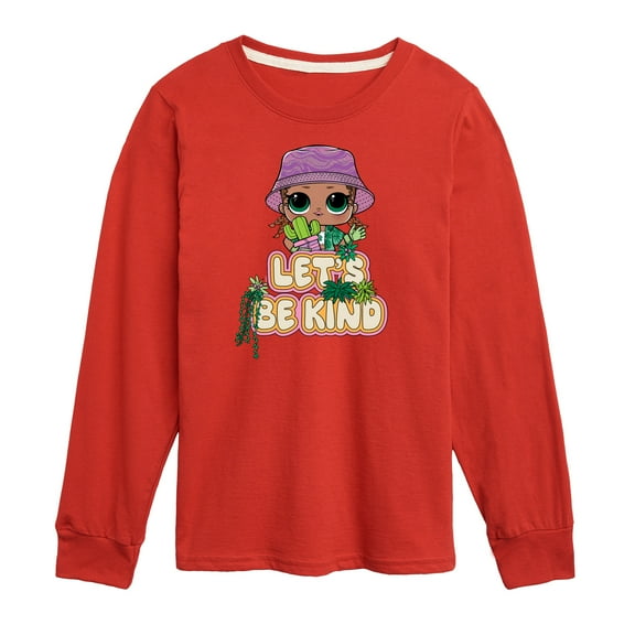 LOL Surprise! - Let's Be Kind Plants - Toddler And Youth Long Sleeve Graphic T-Shirt