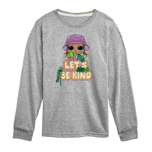 LOL Surprise! - Let's Be Kind Plants - Toddler And Youth Long Sleeve Graphic T-Shirt