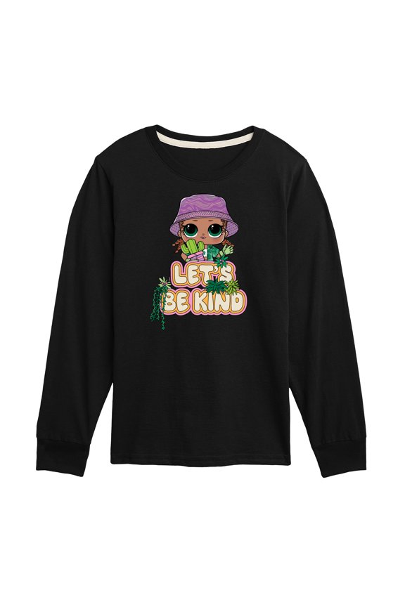 LOL Surprise! - Let's Be Kind Plants - Toddler And Youth Long Sleeve Graphic T-Shirt