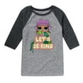 thumbnail image 1 of LOL Surprise! - Let's Be Kind Plants - Toddler And Youth Raglan Graphic T-Shirt, 1 of 4