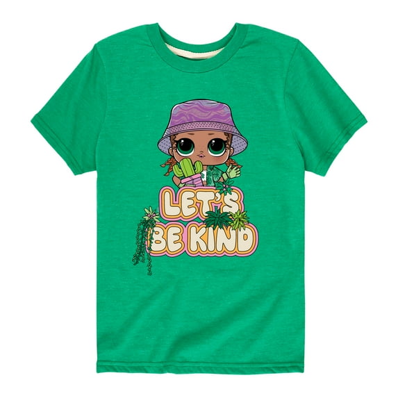 LOL Surprise! - Let's Be Kind Plants - Toddler And Youth Short Sleeve Graphic T-Shirt
