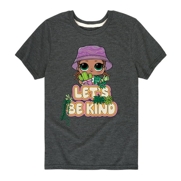 LOL Surprise! - Let's Be Kind Plants - Toddler And Youth Short Sleeve Graphic T-Shirt